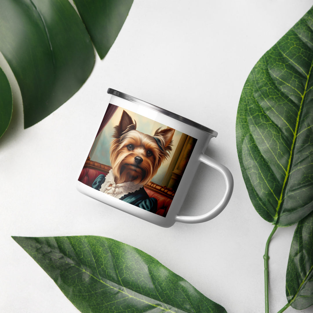 Yorkshire Terrier- Enamel Mug v2