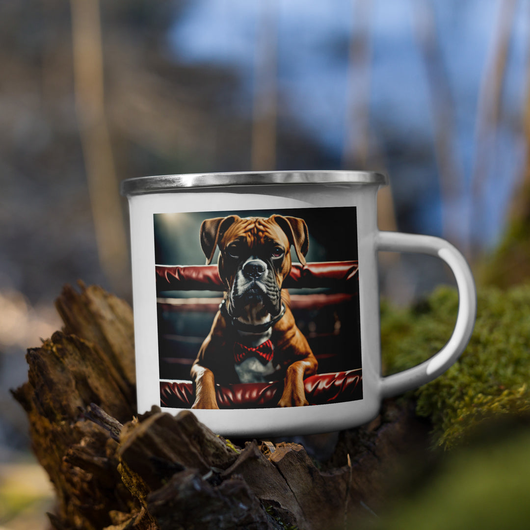Boxer- Enamel Mug v2