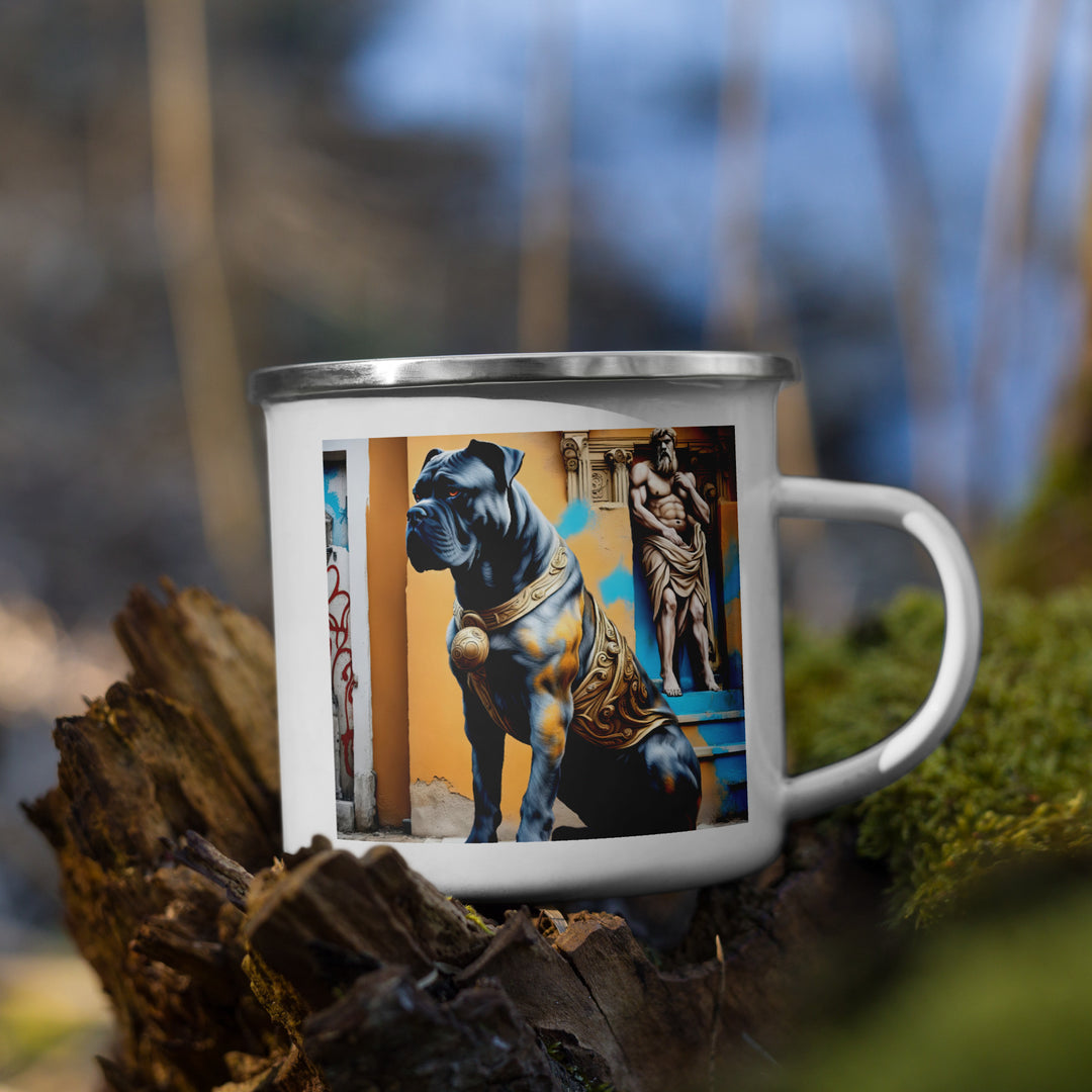 Cane Corso- Enamel Mug v4