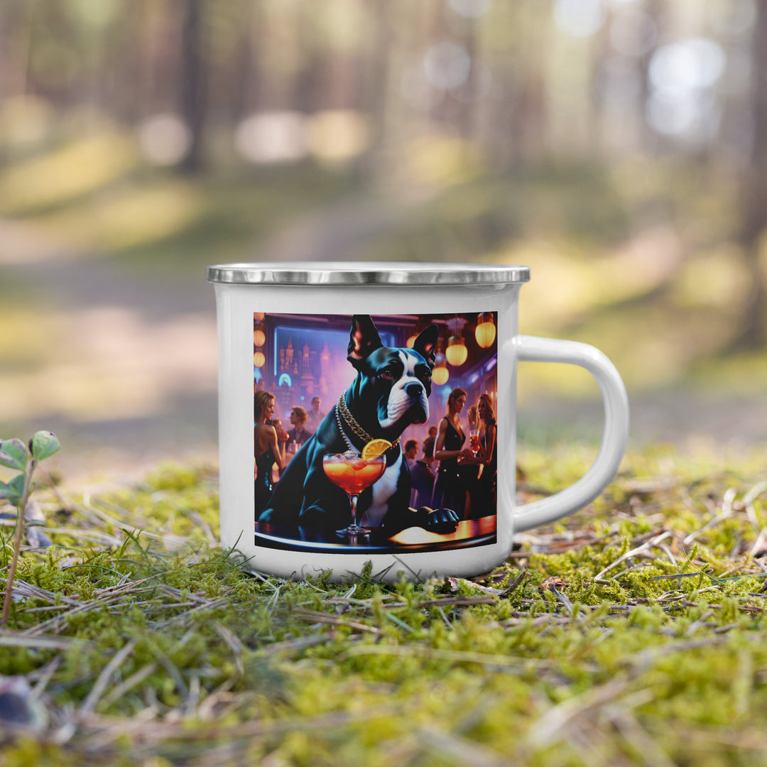 Catahoula Bulldog General- Enamel Mug v5