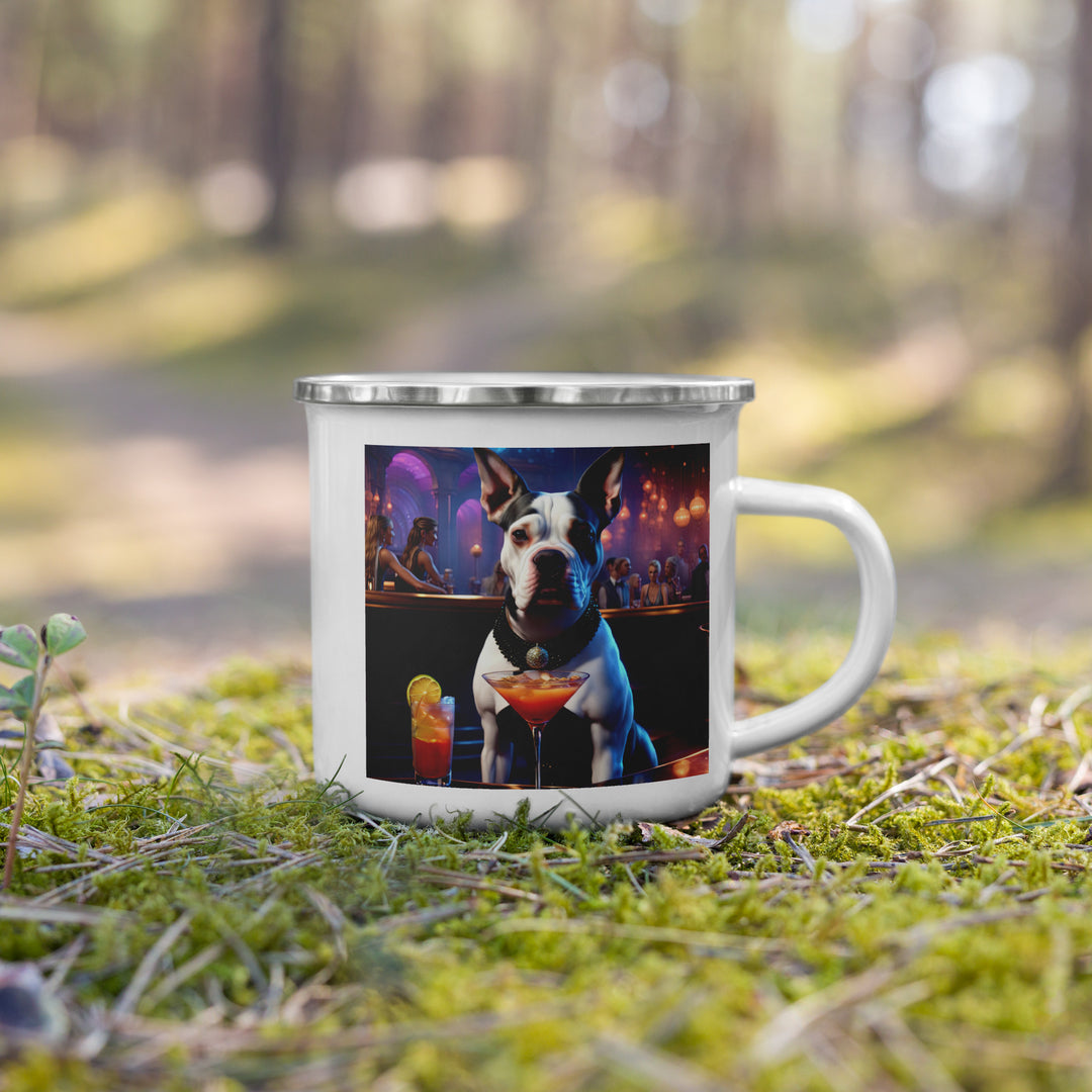 Catahoula Bulldog General- Enamel Mug v8