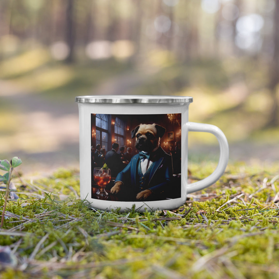 Cavapoo General- Enamel Mug v16