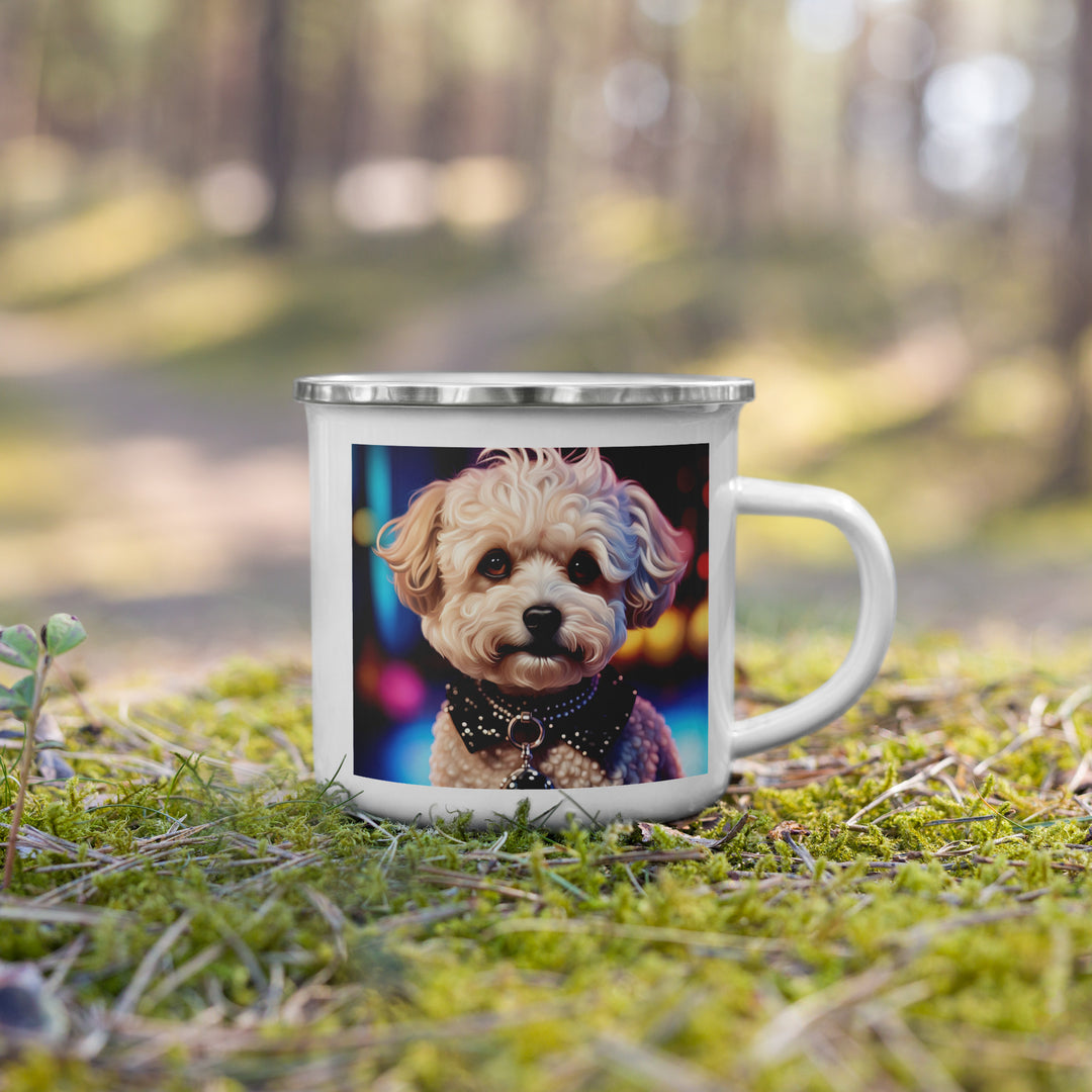 Maltipoo General- Enamel Mug v11