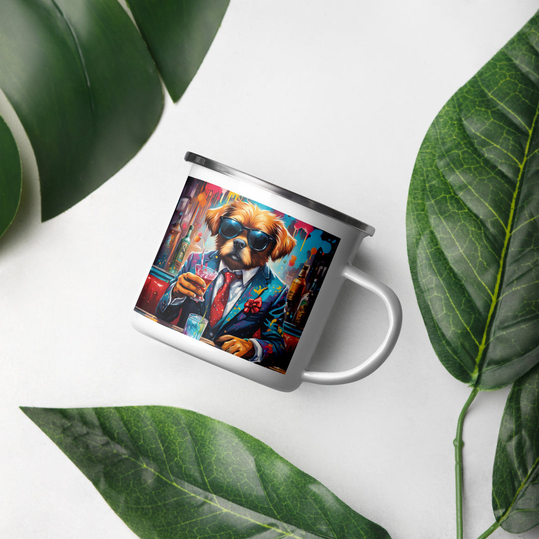 Pekapoo General- Enamel Mug