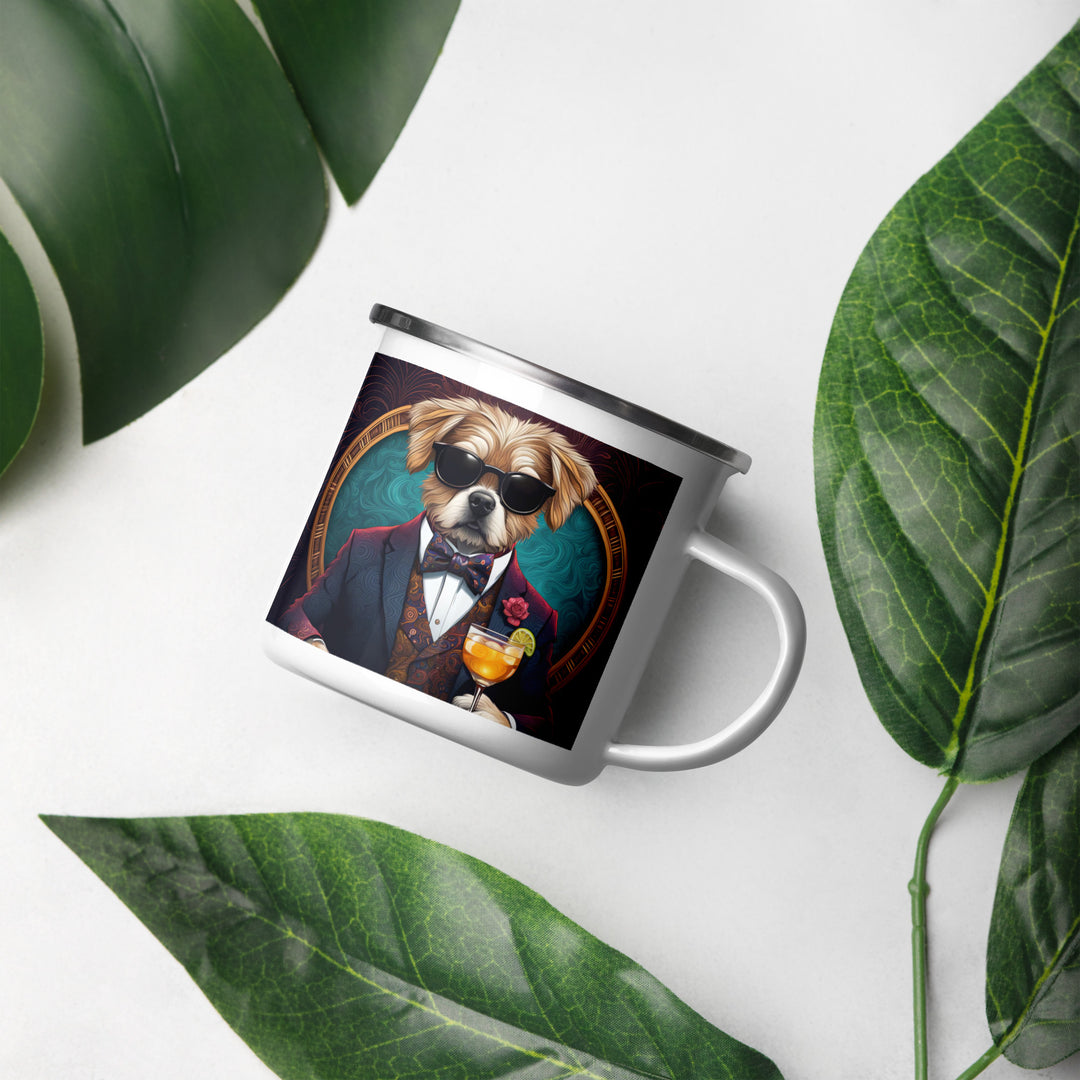 Pekapoo General- Enamel Mug v2