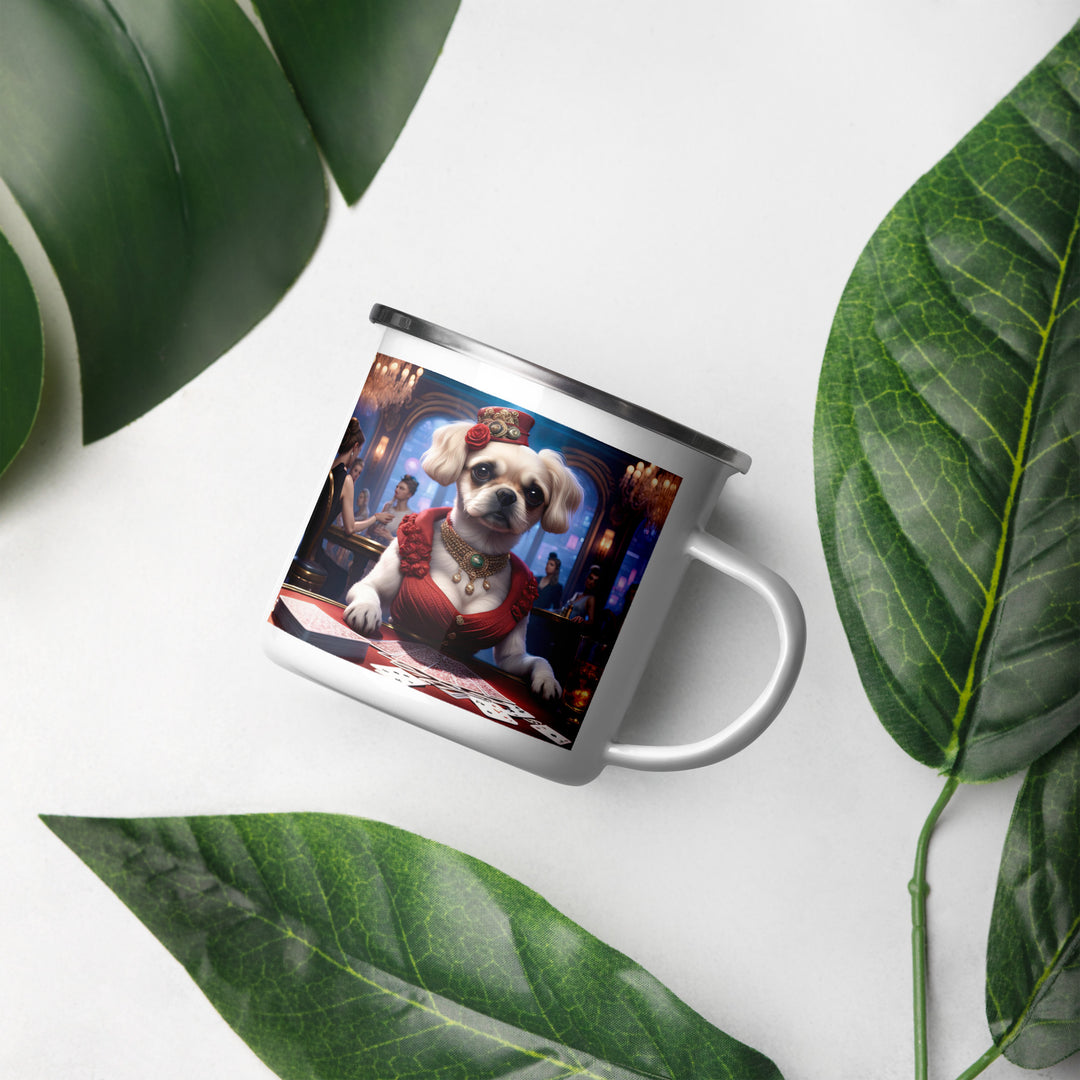 Pugapoo General- Enamel Mug