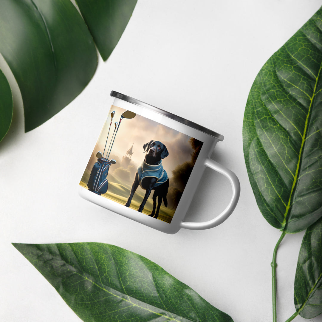 Springador Golfer- Enamel Mug v2