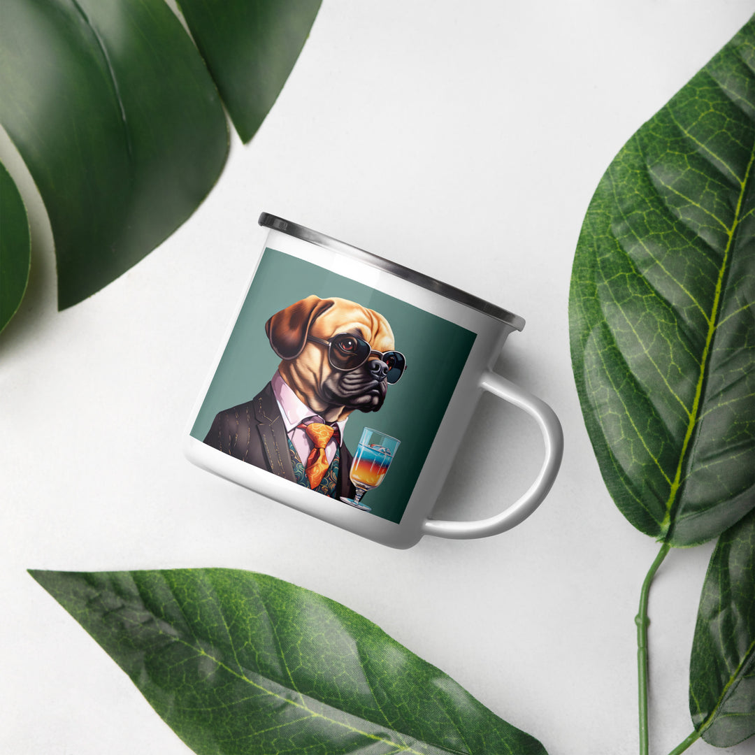 Puggle General- Enamel Mug