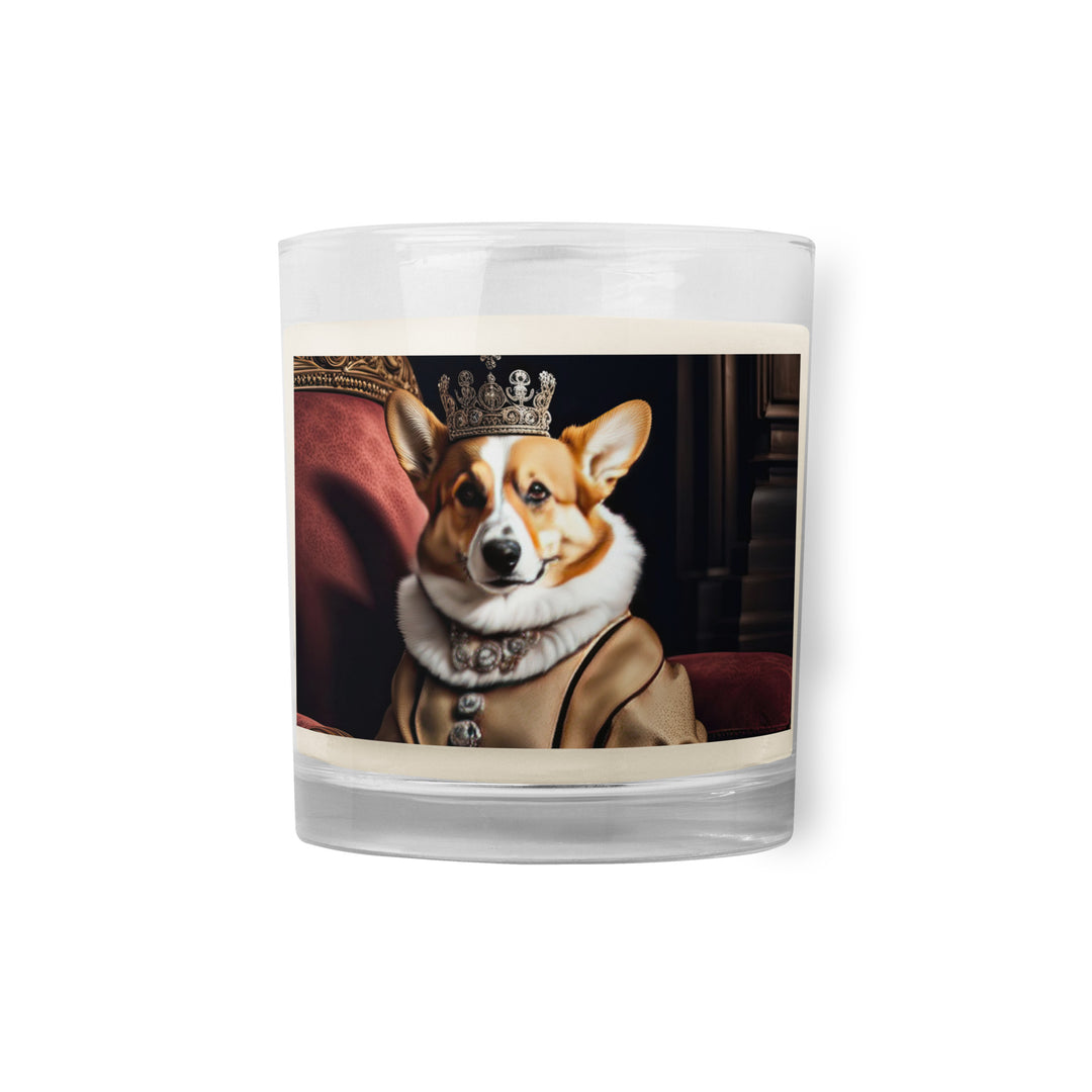 Pembroke Welsh Corgi- Glass jar soy wax candle