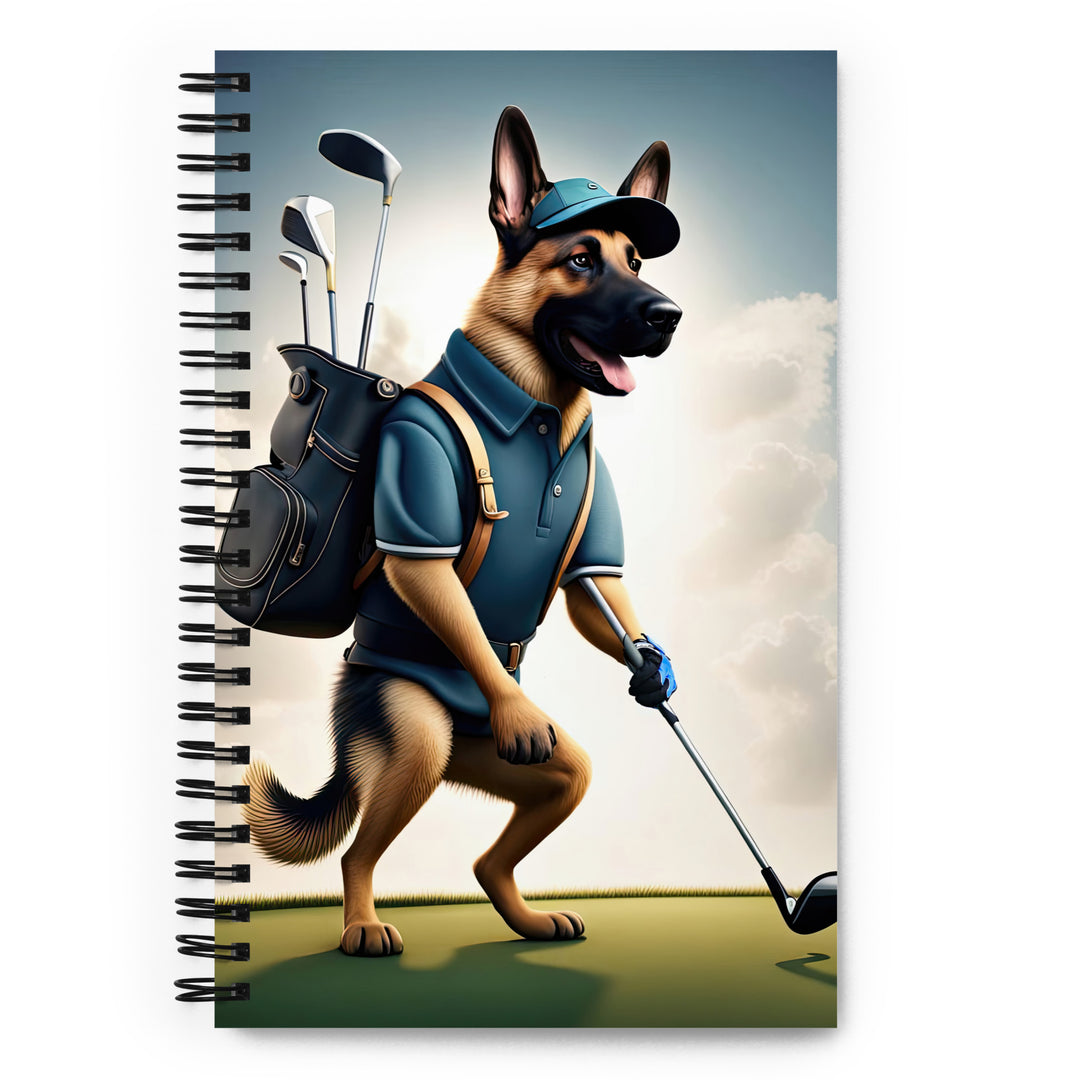 German Shepherd- Spiral notebook v5