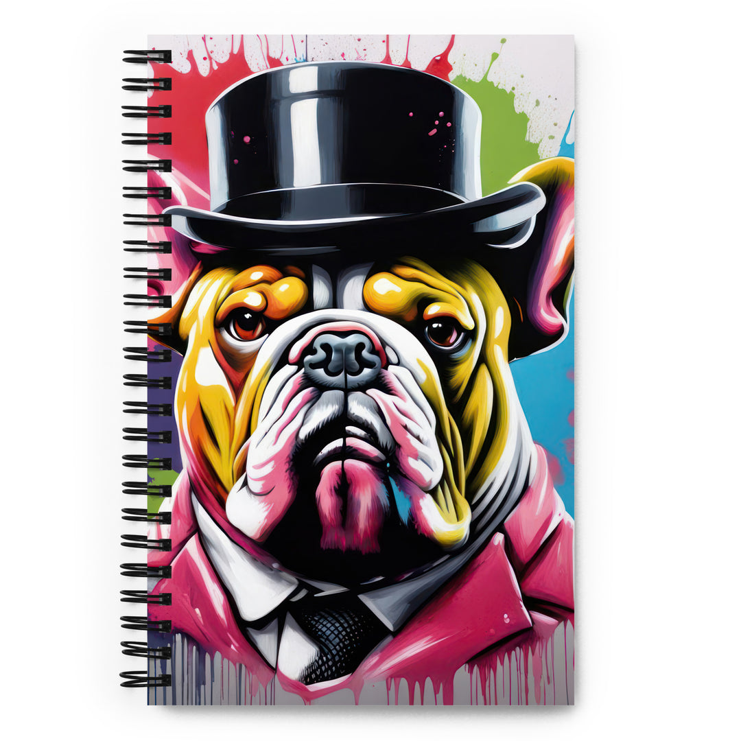 Bulldog- Spiral notebook v2