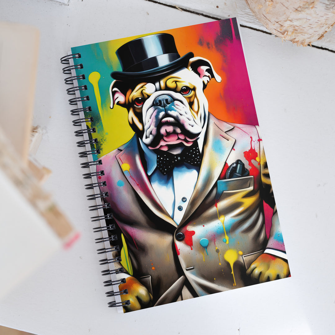 Bulldog- Spiral notebook v3