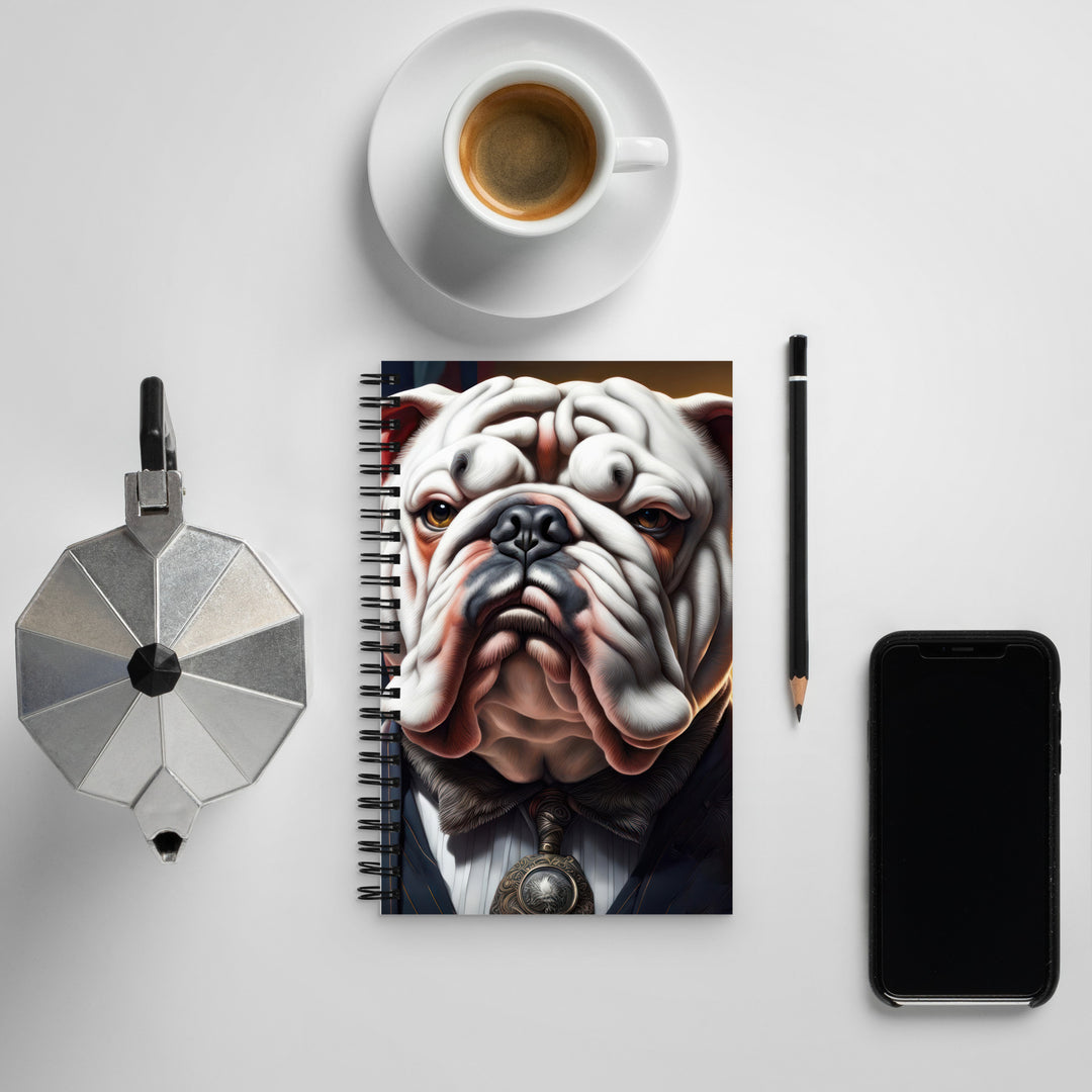 Bulldog- Spiral notebook v4