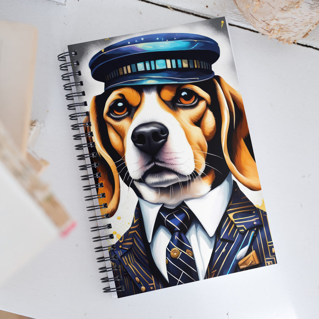 Beagle- Spiral notebook v5