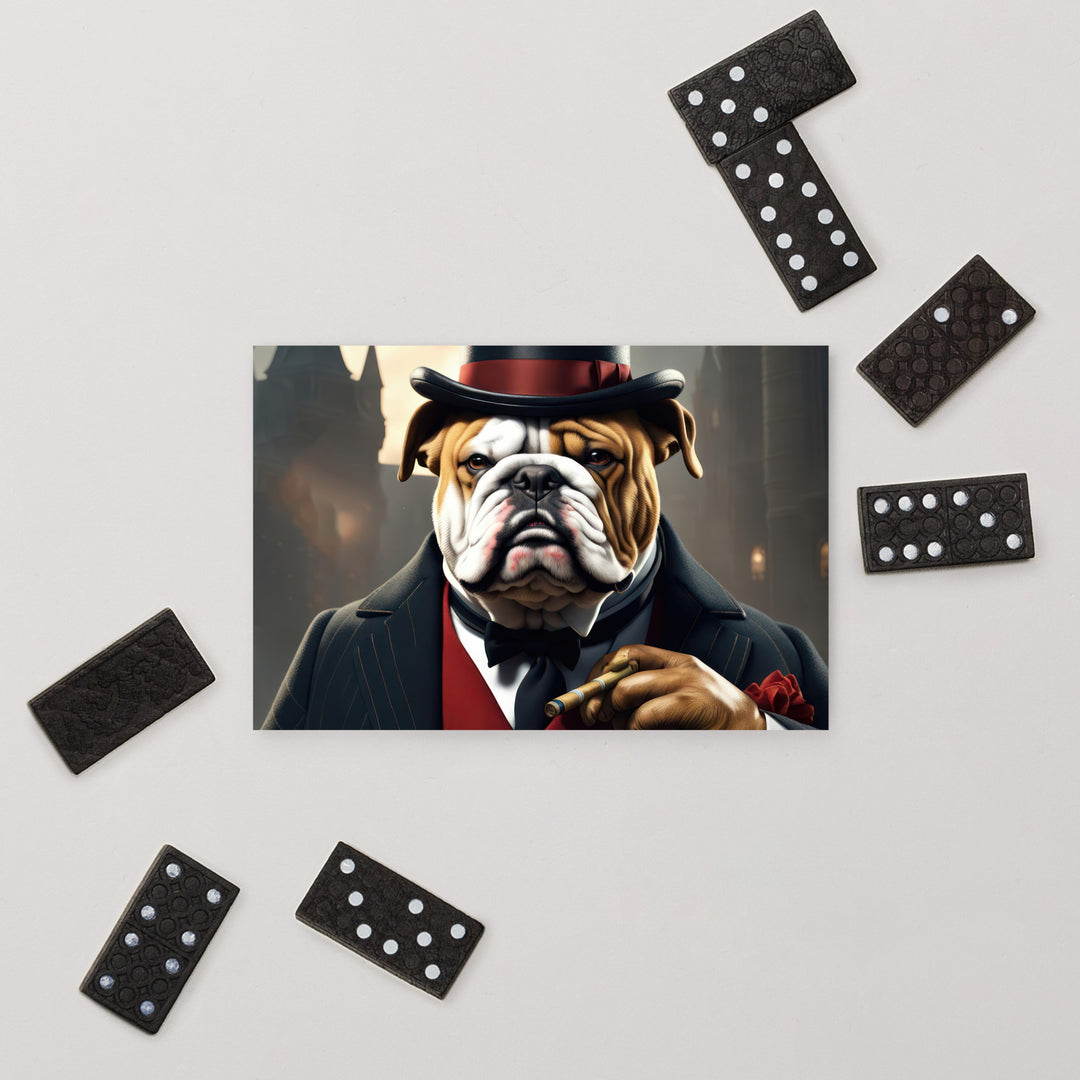Bulldog- Standard Postcard v5
