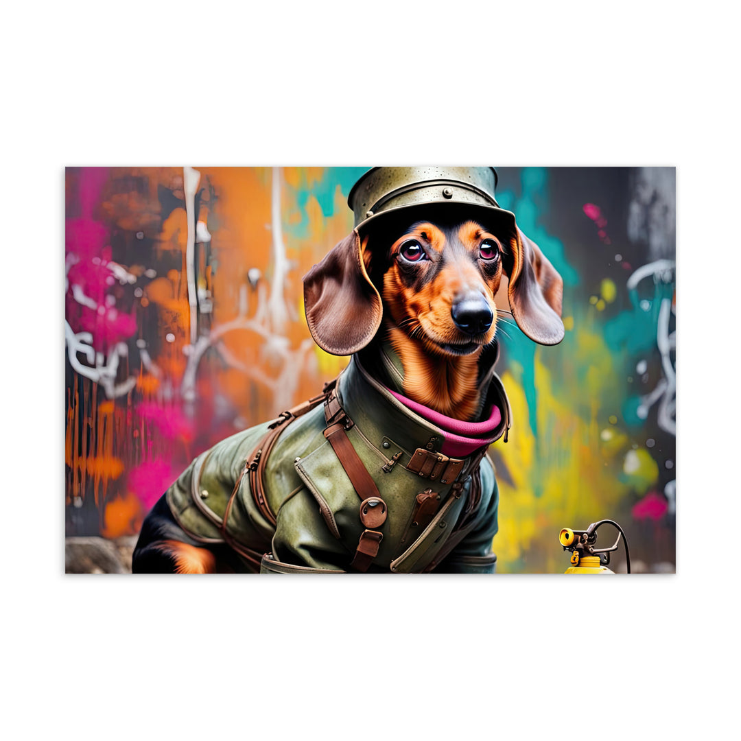 Dachshund- Standard Postcard
