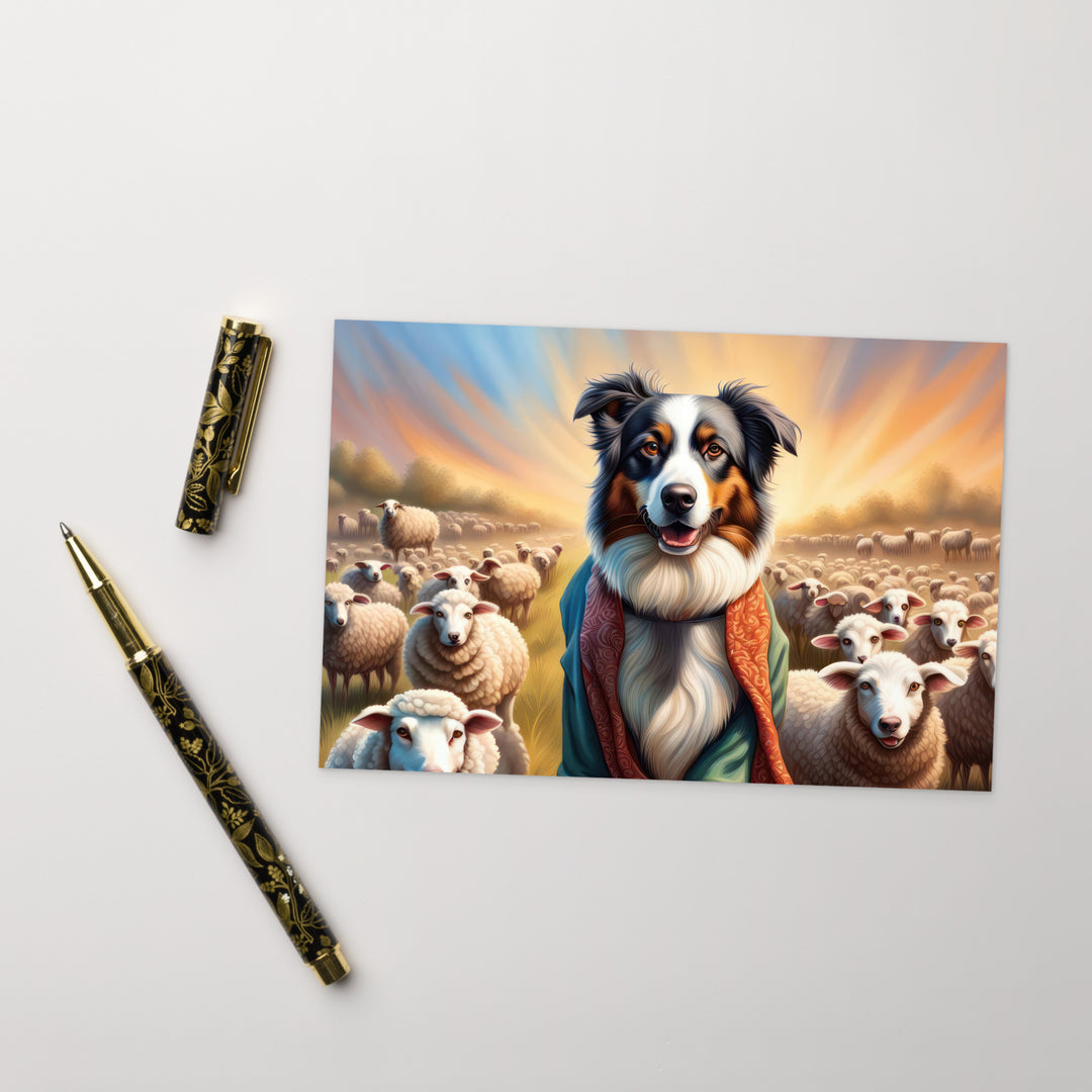 Australian Shepherd- Standard Postcard