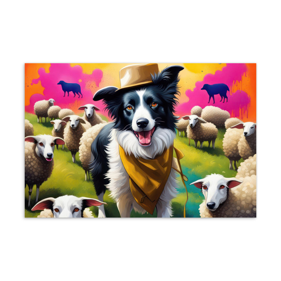 Australian Shepherd- Standard Postcard v2
