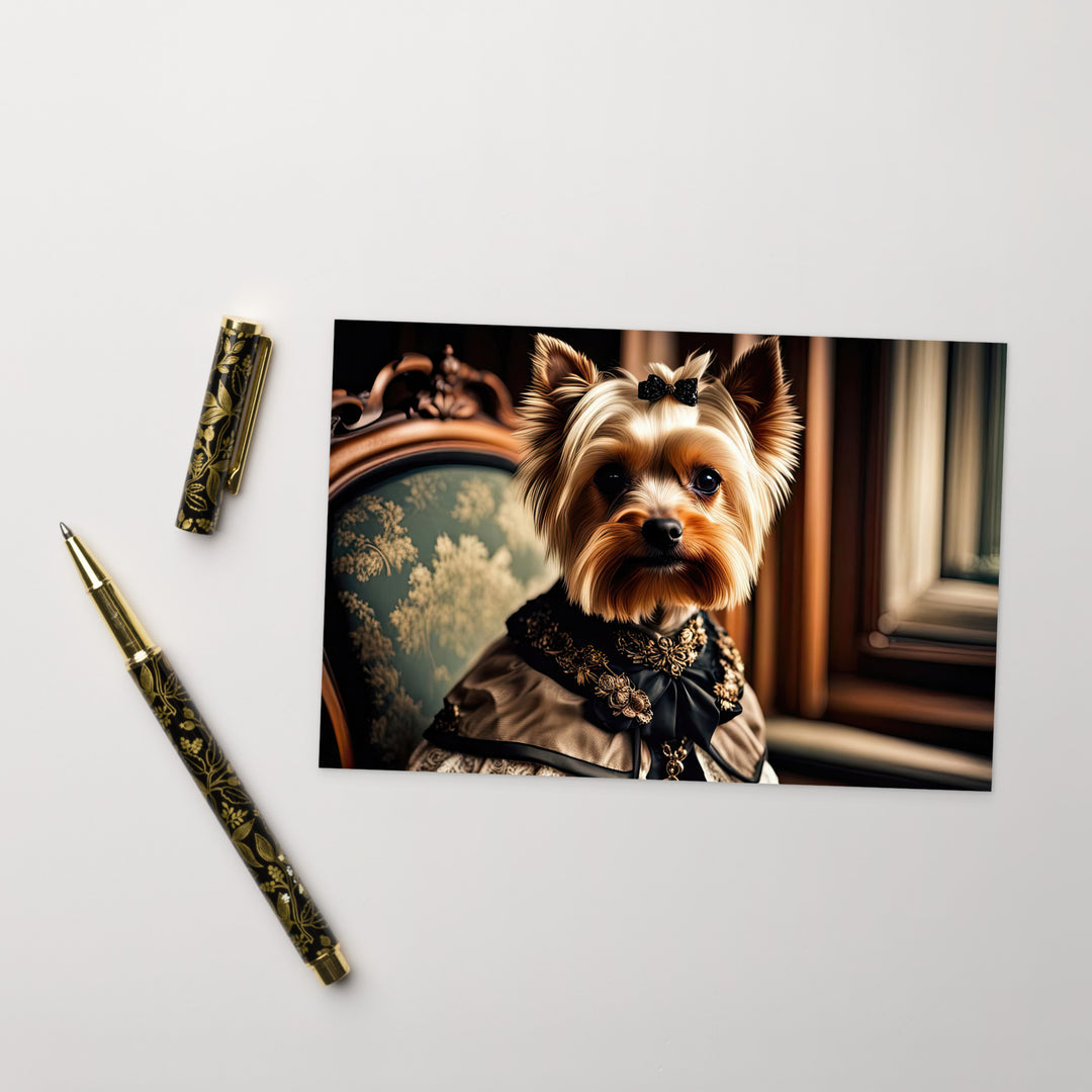 Yorkshire Terrier- Standard Postcard