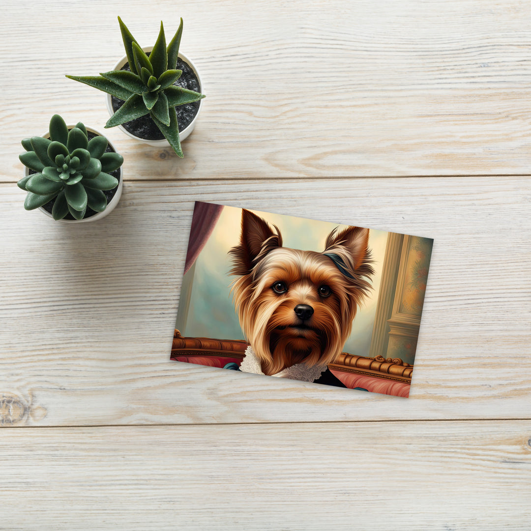 Yorkshire Terrier- Standard Postcard v2