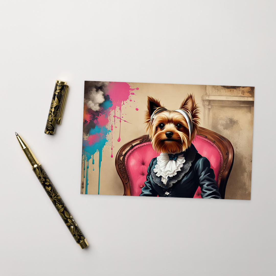 Yorkshire Terrier- Standard Postcard v3