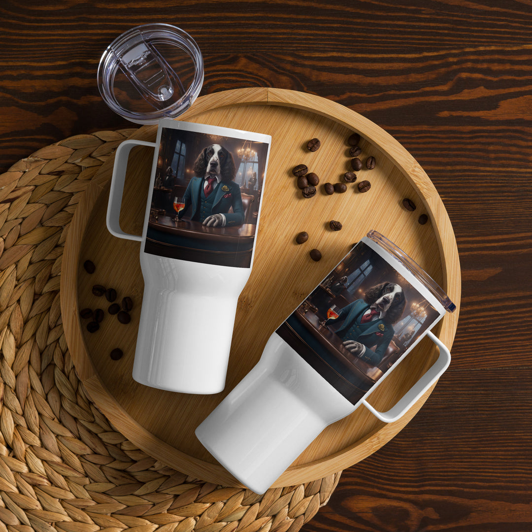 Sprocker Spaniel General- Travel mug with a handle