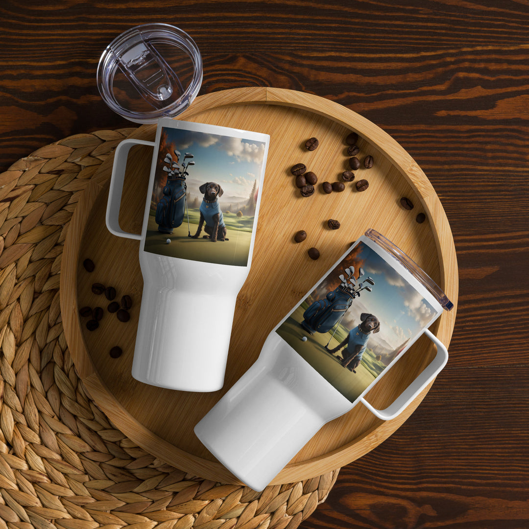Springador Golfer- Travel mug with a handle v3