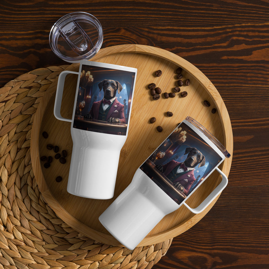 Springador General- Travel mug with a handle