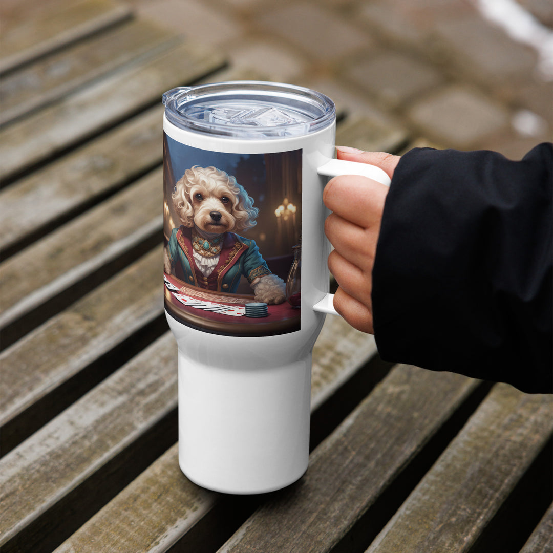 Cockapoo General- Travel mug with a handle v2