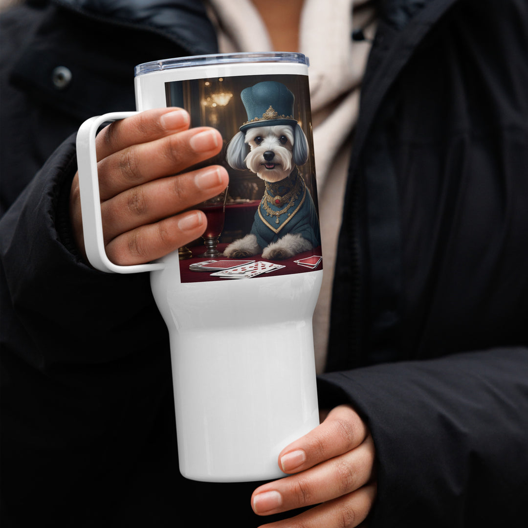 Schnoodle General- Travel mug with a handle v6