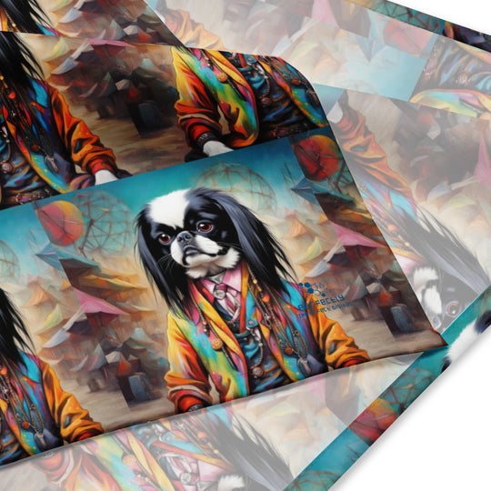 All-over print bandana-Japanese Chin