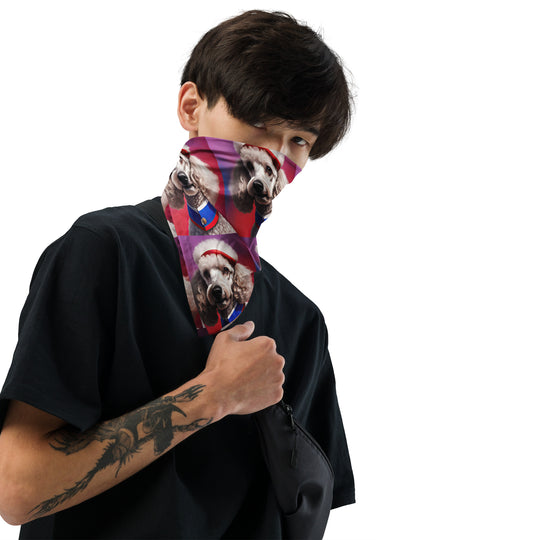 Poodle- All-Over Print Bandana