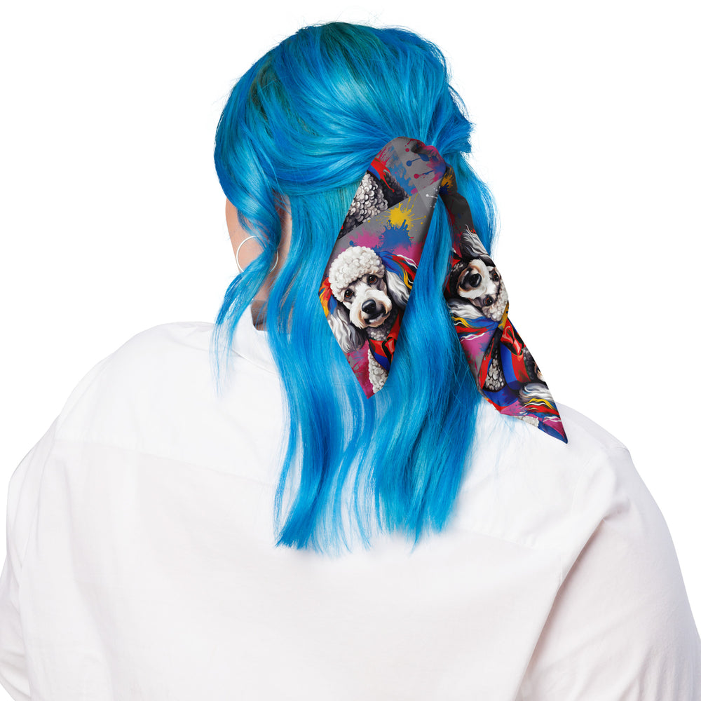Poodle- All-Over Print Bandana v5