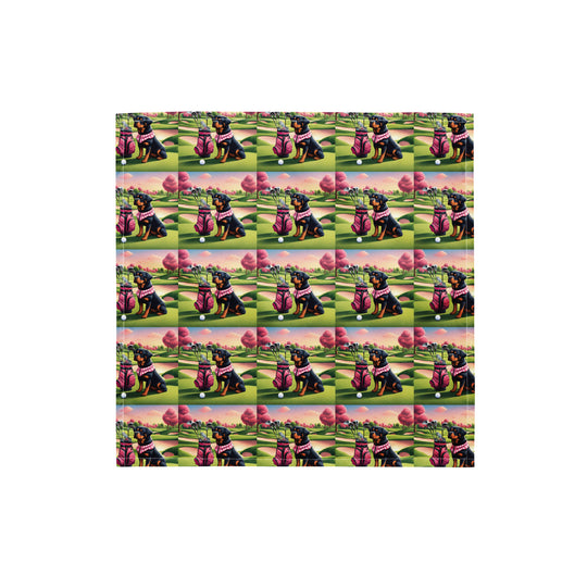 Rottweiler Golfer- All-over print bandana