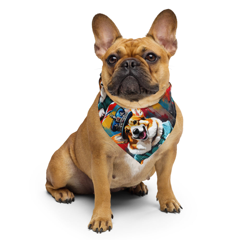 Pembroke Welsh Corgi- All-over print bandana v2