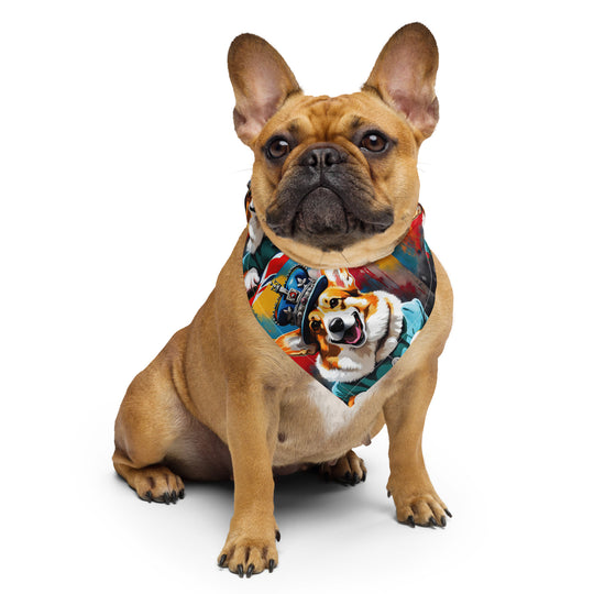 Pembroke Welsh Corgi- All-over print bandana v2