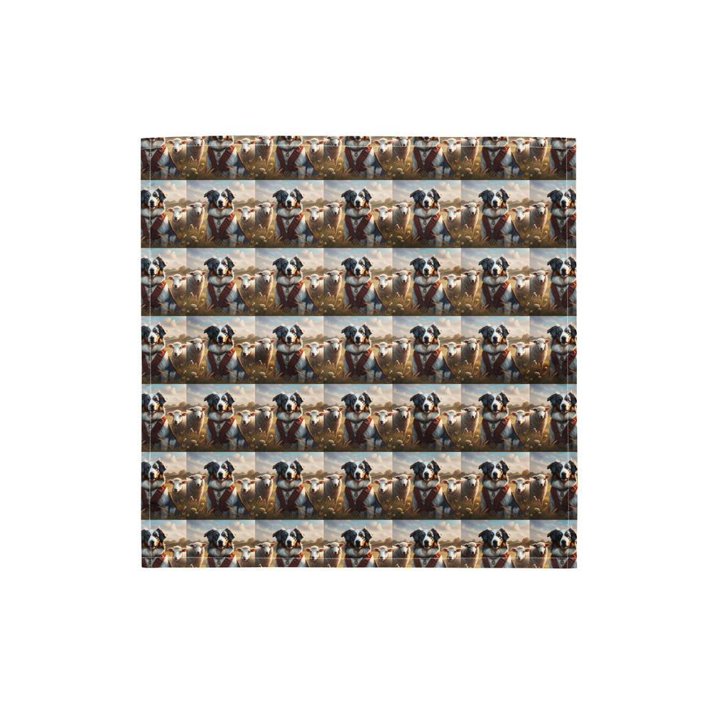 Australian Shepherd- All-over print bandana v4