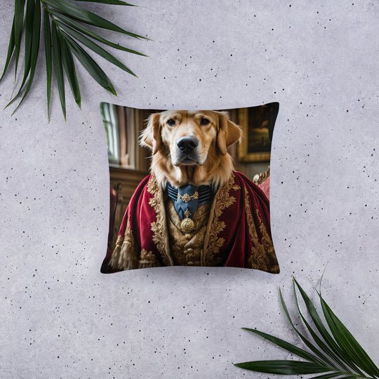 Golden Retriever- Basic Pillow v3