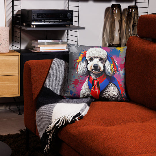 Poodle- Basic Pillow v5