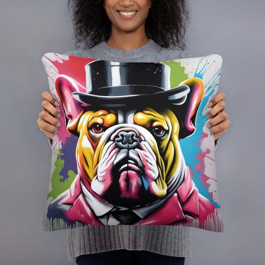 Bulldog- Basic Pillow v2