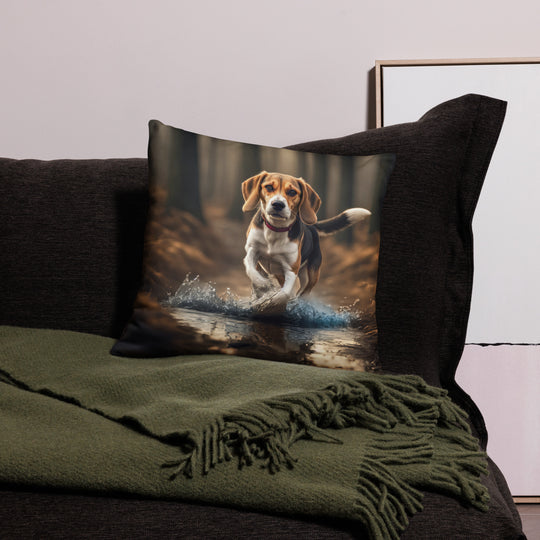 Beagle- Basic Pillow v3