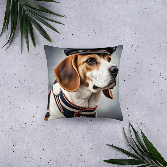 Beagle- Basic Pillow v4