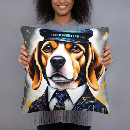 Beagle- Basic Pillow v5