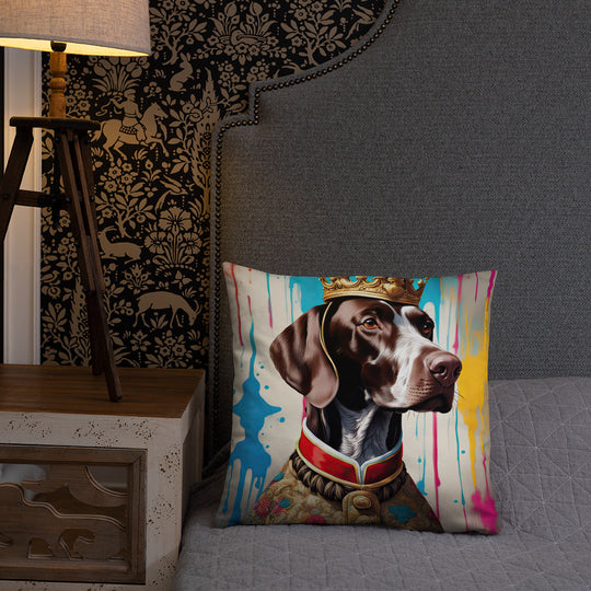 German Shorthaired Pointer- Basic Pillow