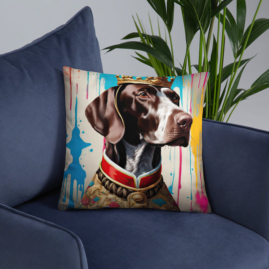 German Shorthaired Pointer- Basic Pillow