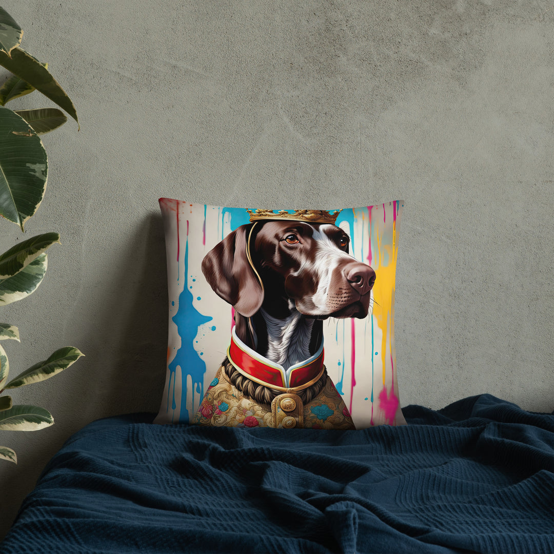 German Shorthaired Pointer- Basic Pillow