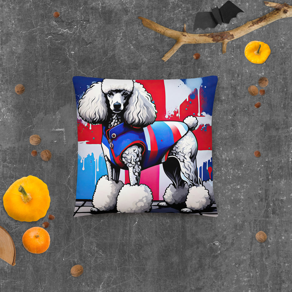 Poodle- Basic Pillow v3