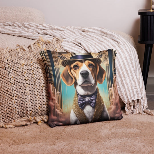 Beagle- Basic Pillow v2