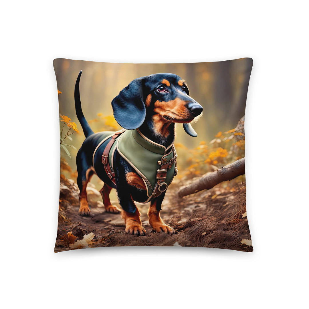 Dachshund- Basic Pillow v3