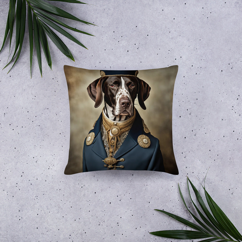 German Shorthaired Pointer- Basic Pillow v3